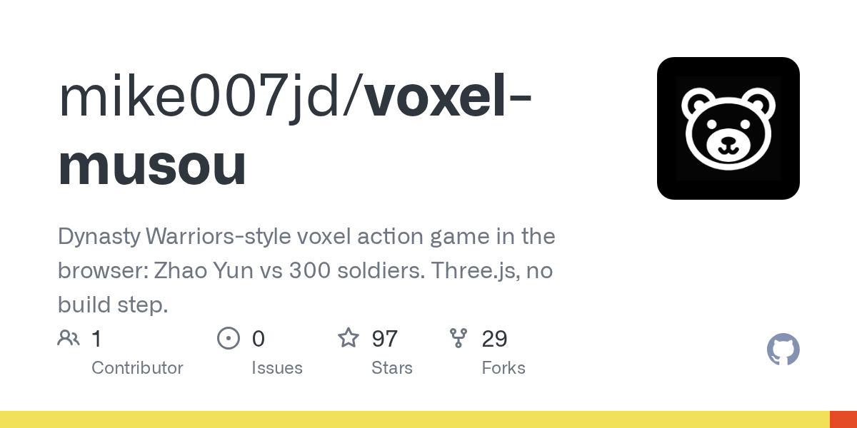 Preview of Voxel Musou