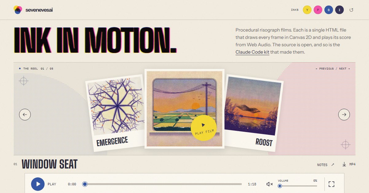 Preview of Ink in Motion