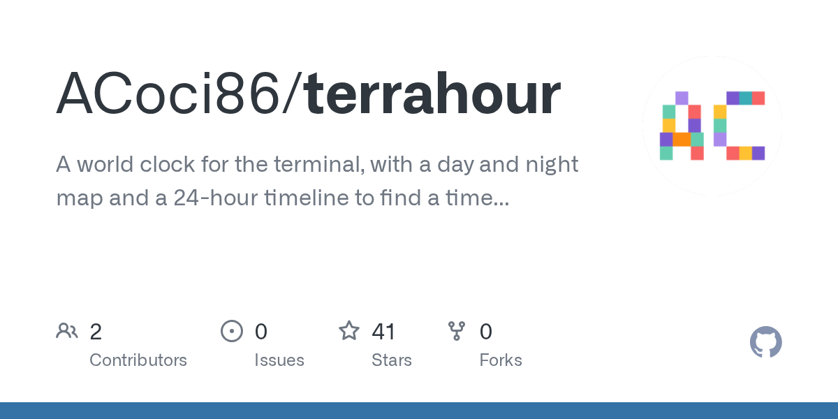 Preview of terrahour