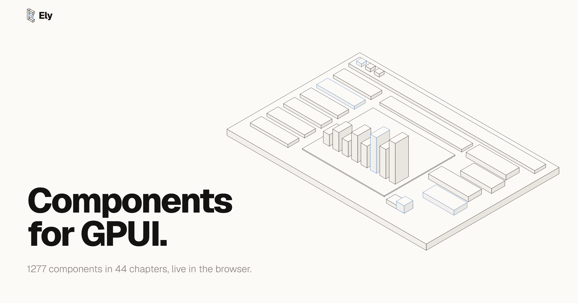 Preview of Ely GPUI Components