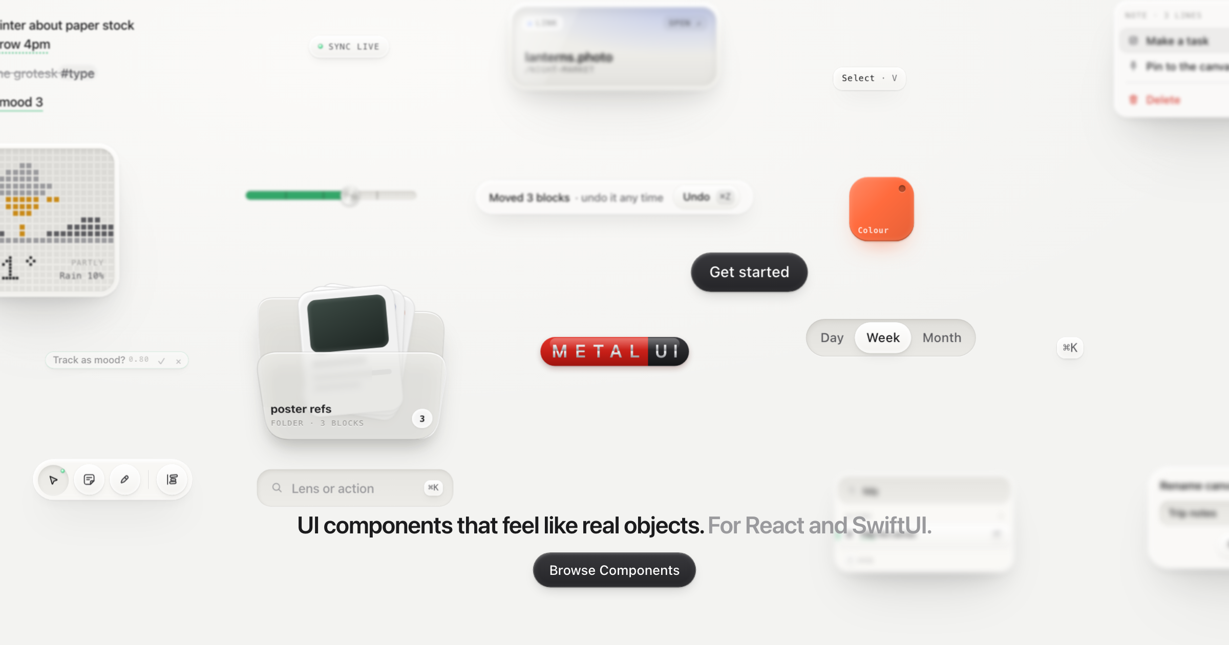 Preview of MetalUI