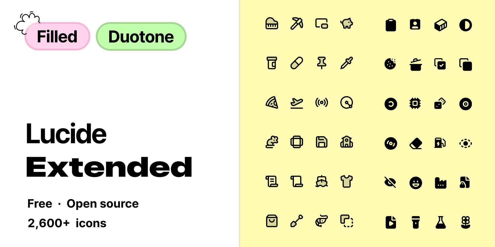 Preview of Lucide Extended