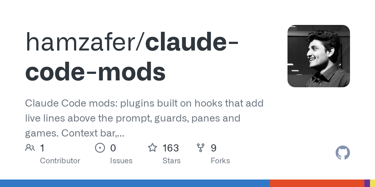 Claude Code mods preview