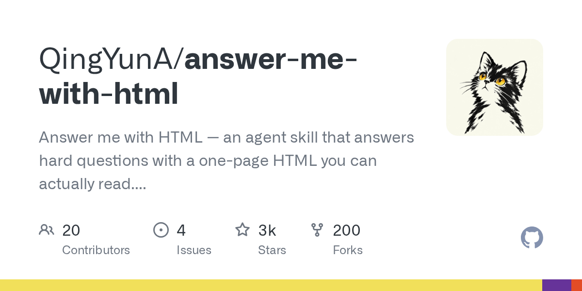 Answer me with HTML preview