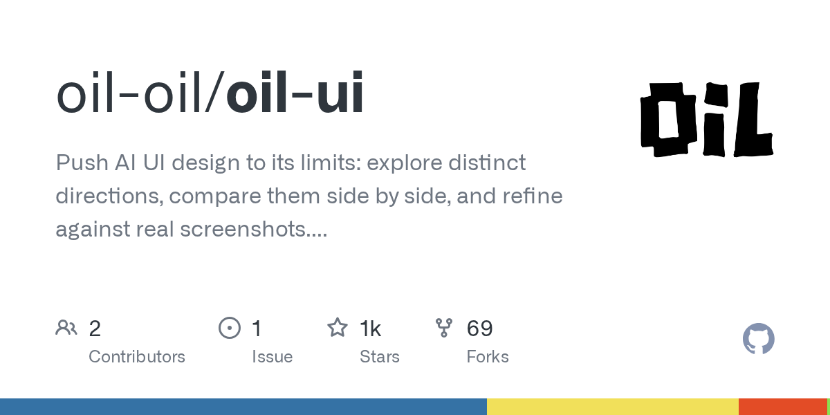 Preview of Oil UI