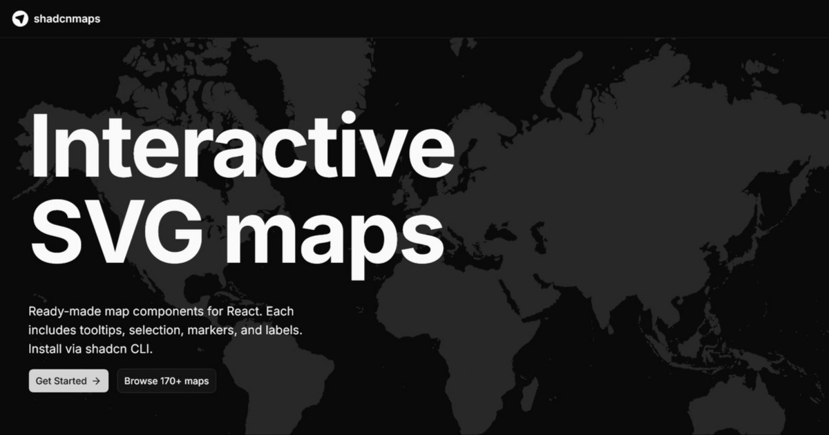 Preview of shadcnmaps