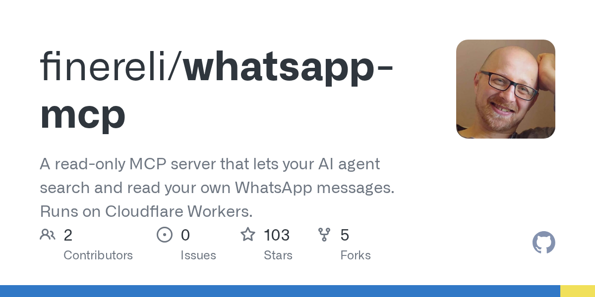 Preview of WhatsApp MCP (Cloudflare)
