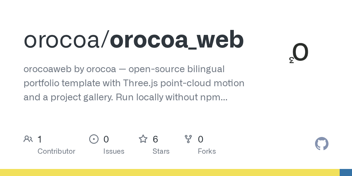 Preview of orocoaweb