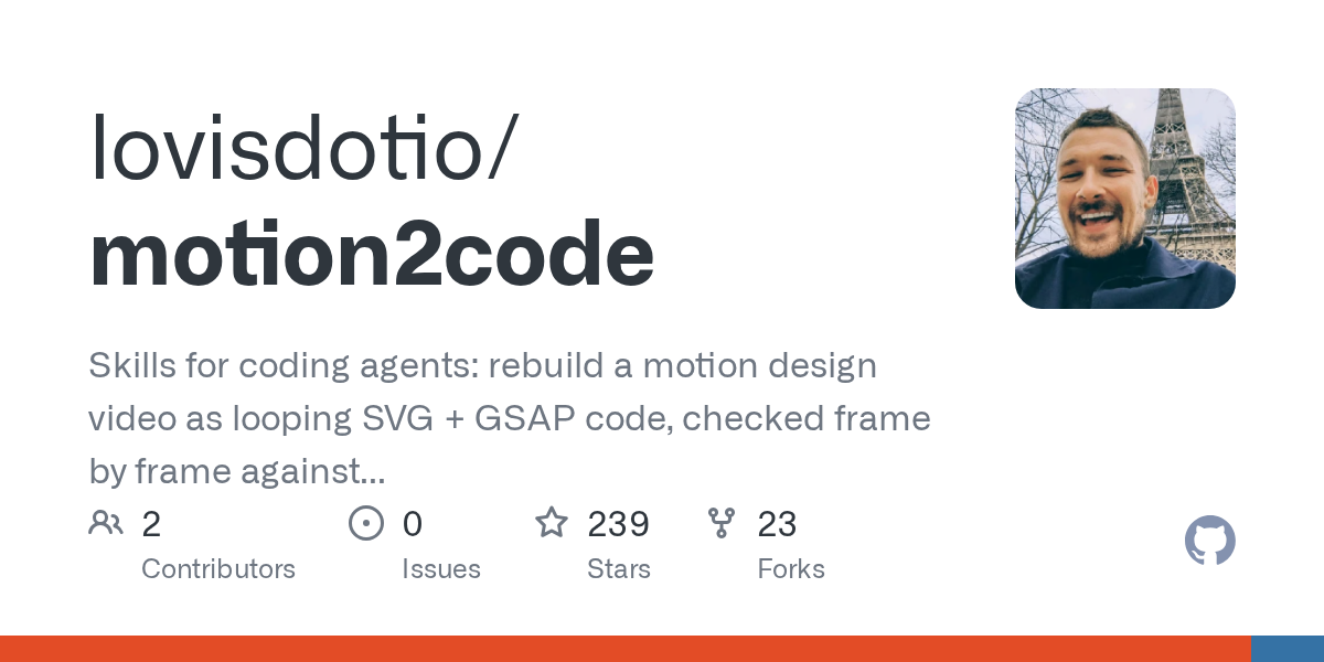Preview of Motion2Code